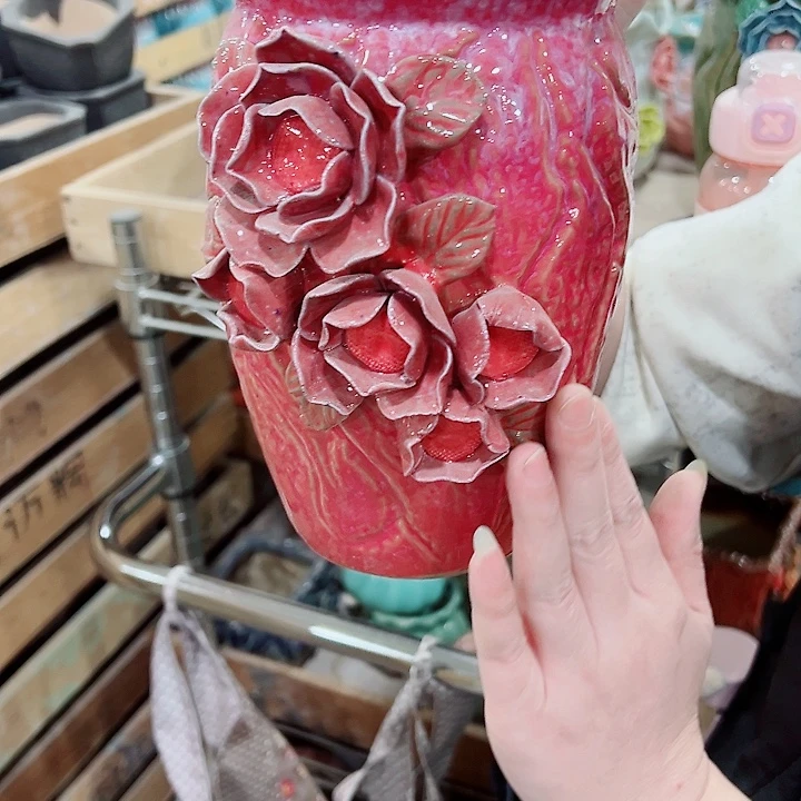 有孔，凑单福利满10元发货陶瓷多肉花盆！