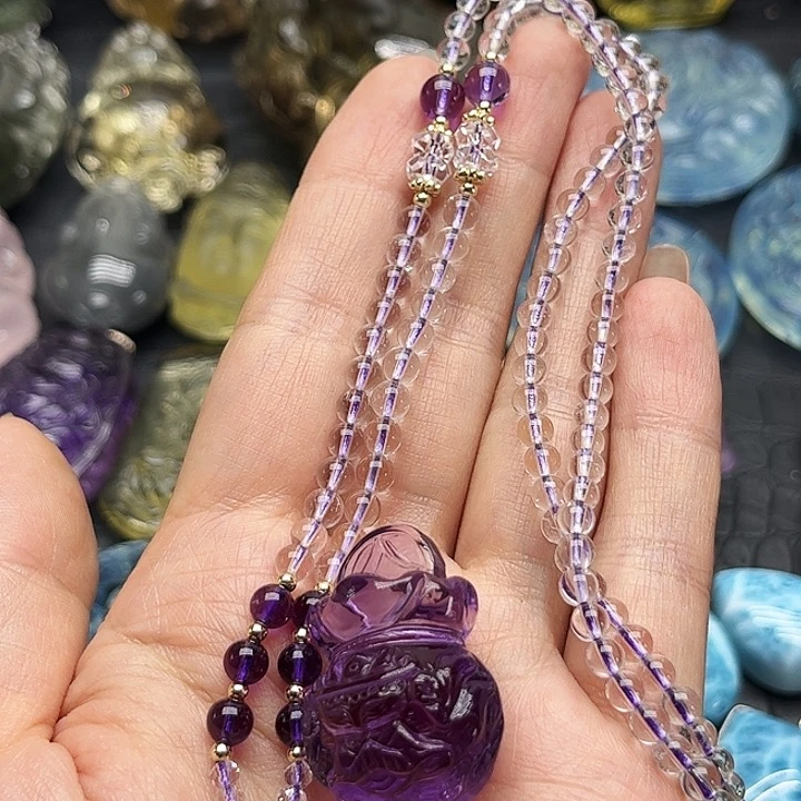 @***&未镶嵌颈饰水晶水晶