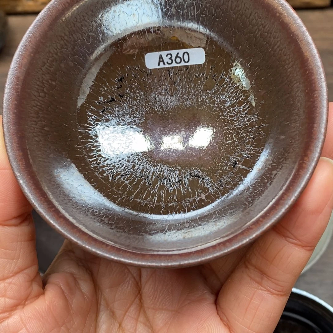 茶盏聆***韵龙窑柴烧自然还原360