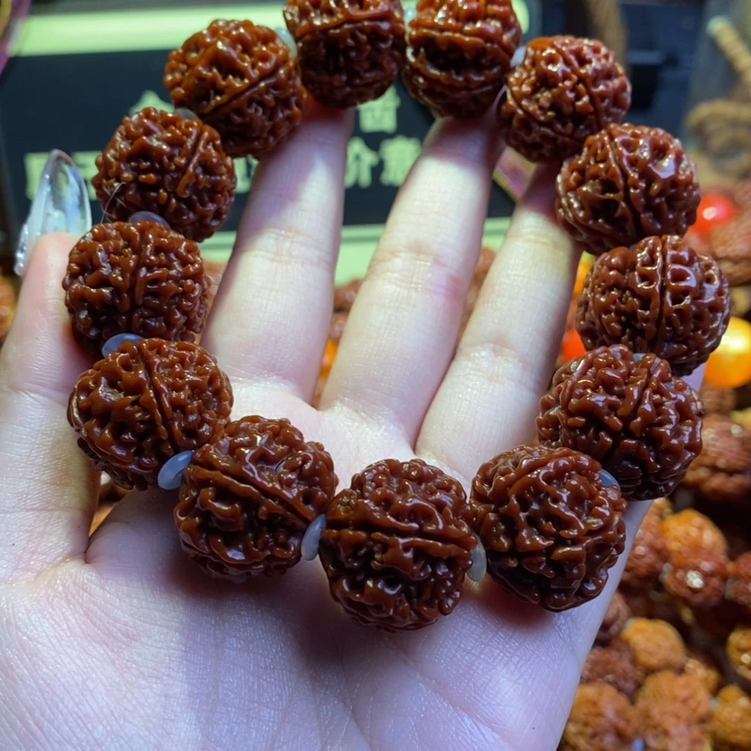 金刚菩提手串226原生态玉华