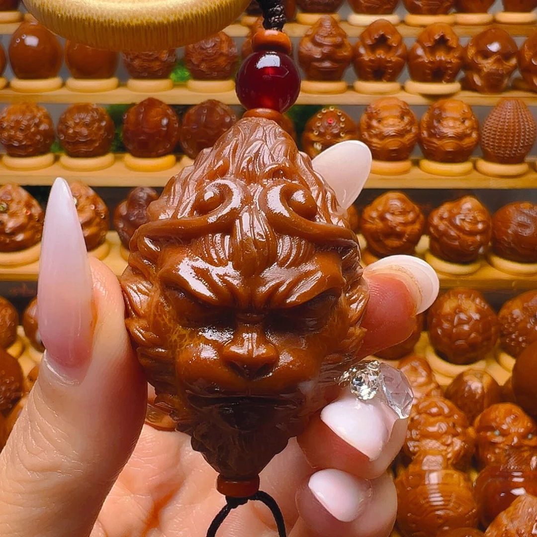 橄榄核手串/手链悟空一个手把件