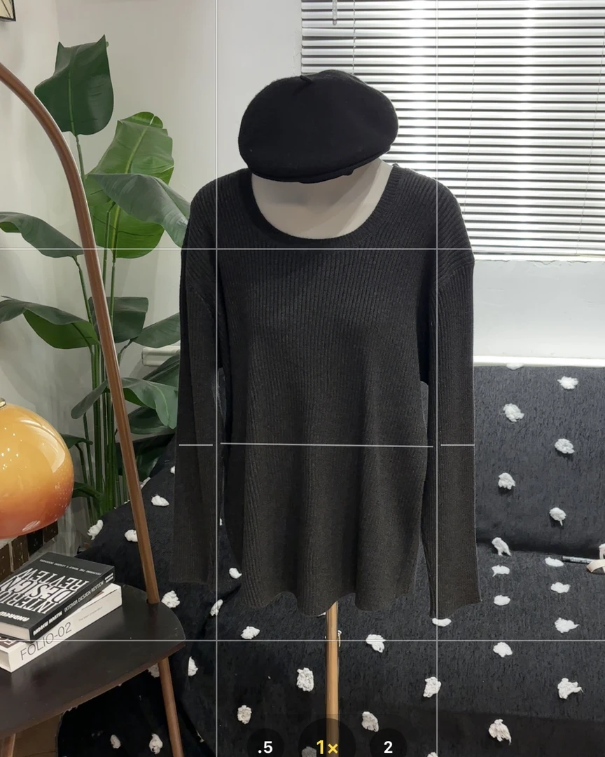 【衣长68】MY0167#赔钱清货no退 圆领套头针织衫