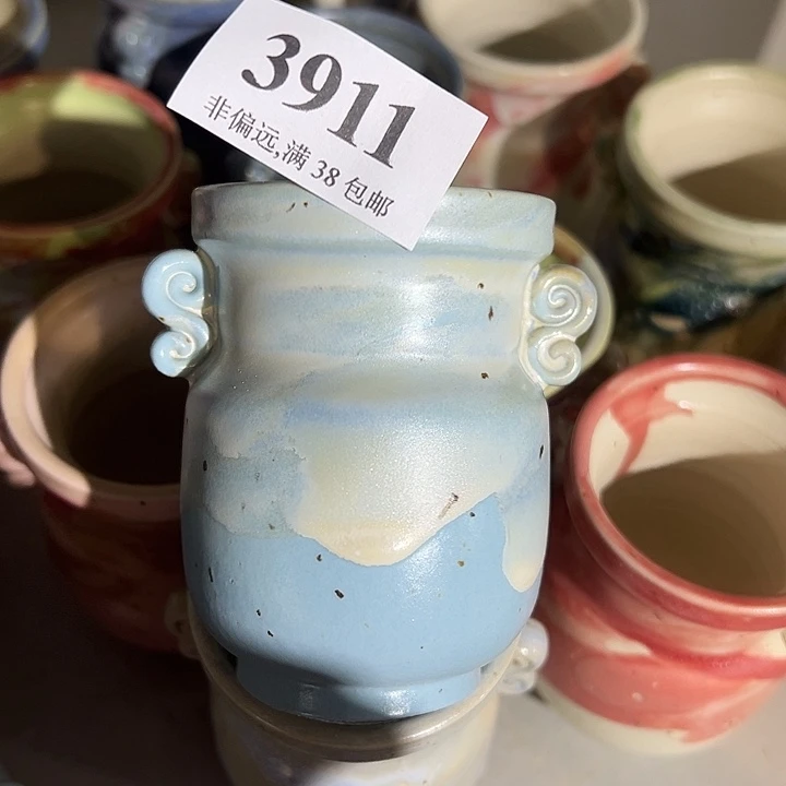 口6高9 手工花盆满30包邮