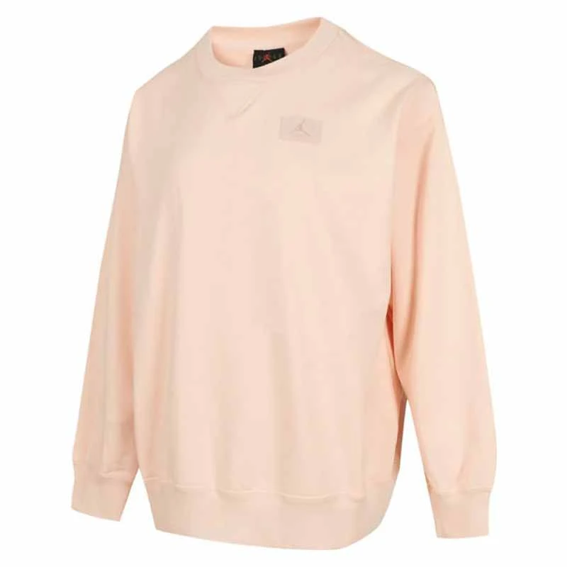 NIKE耐克女子AS W J FLT FLC FT CREW 24针织无帽卫衣HJ1324-838