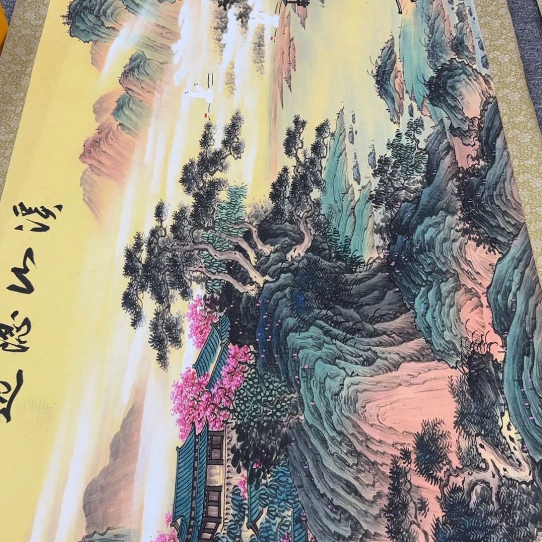 QA原创山水作品！带证书！限购一单