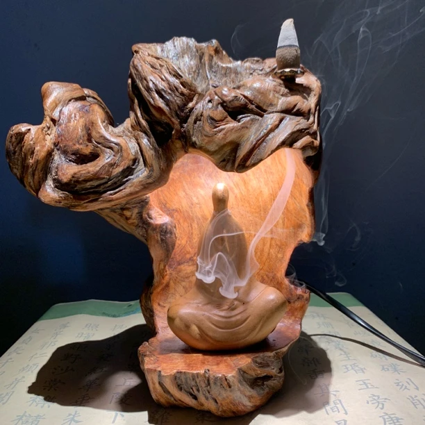 松树瘤、壶承、假山、瓷器、玉器、奇石 、倒流香，微型盆景底座 台灯