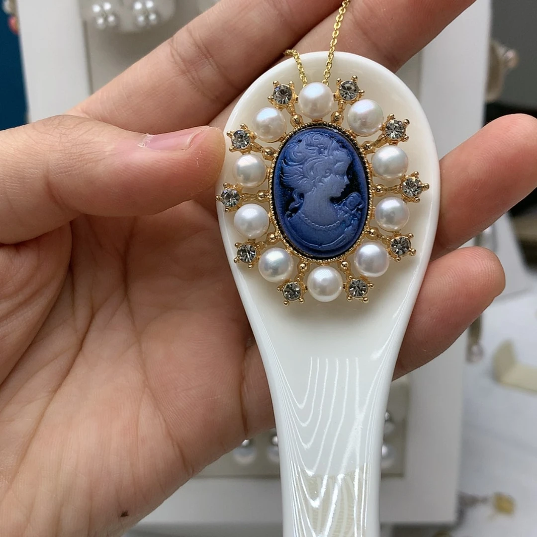 【闪购商品】淡水珍珠胸饰未镶嵌