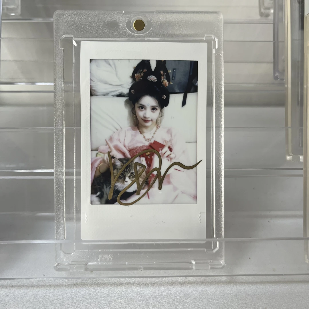 P1906【田曦薇】正品拍立得照片 白边