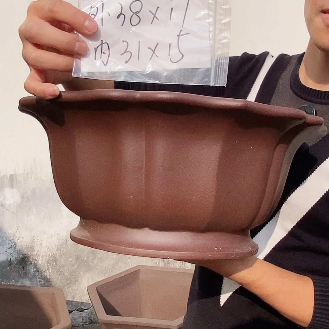 紫砂花盆紫砂花盆