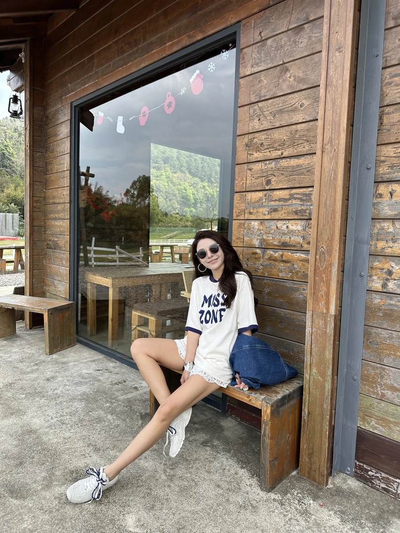 ChaxRmto斯斯 "万金油”春夏款纯棉时尚字母印花短袖T恤 SD1A0006