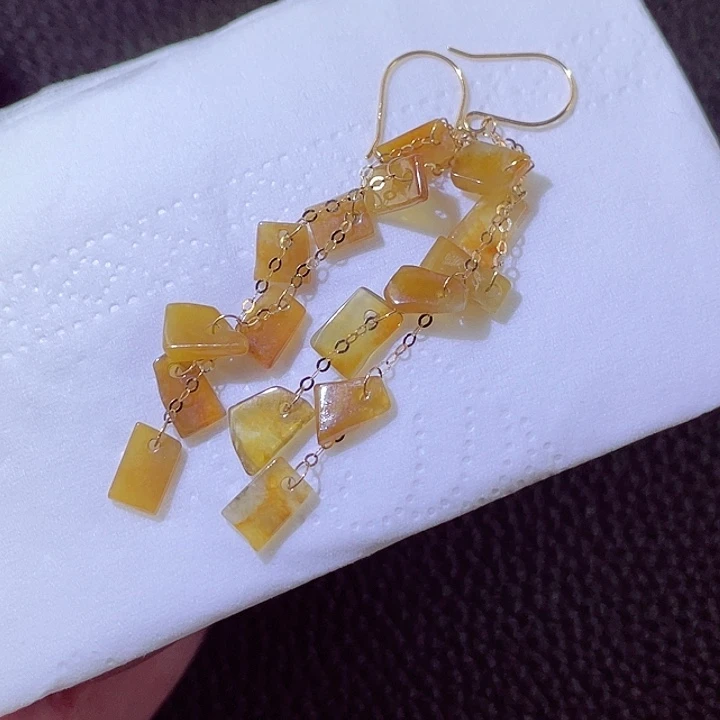 翡翠18K金镶嵌颈饰翡翠