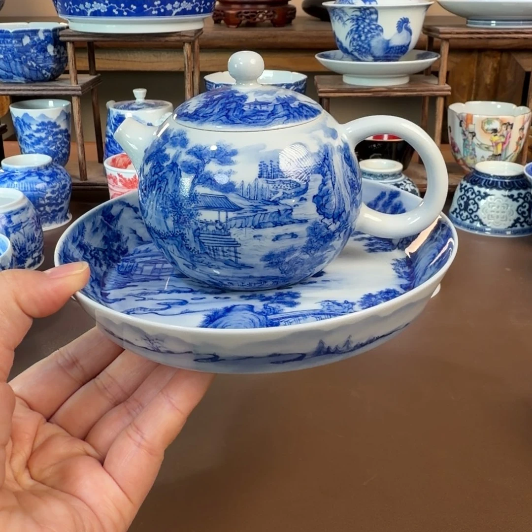 墨***爷景德镇陶瓷手工手绘