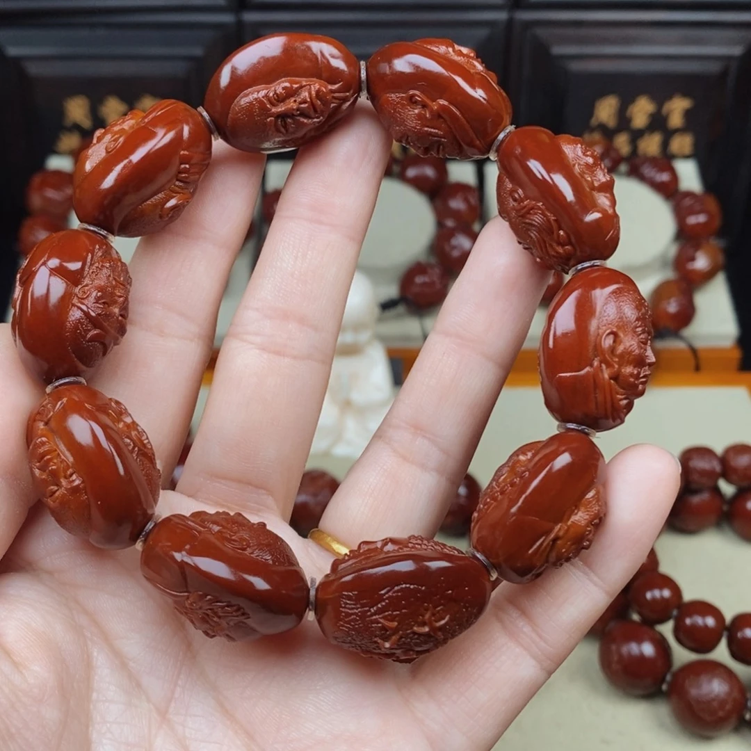 吊坠橄榄核十八罗汉