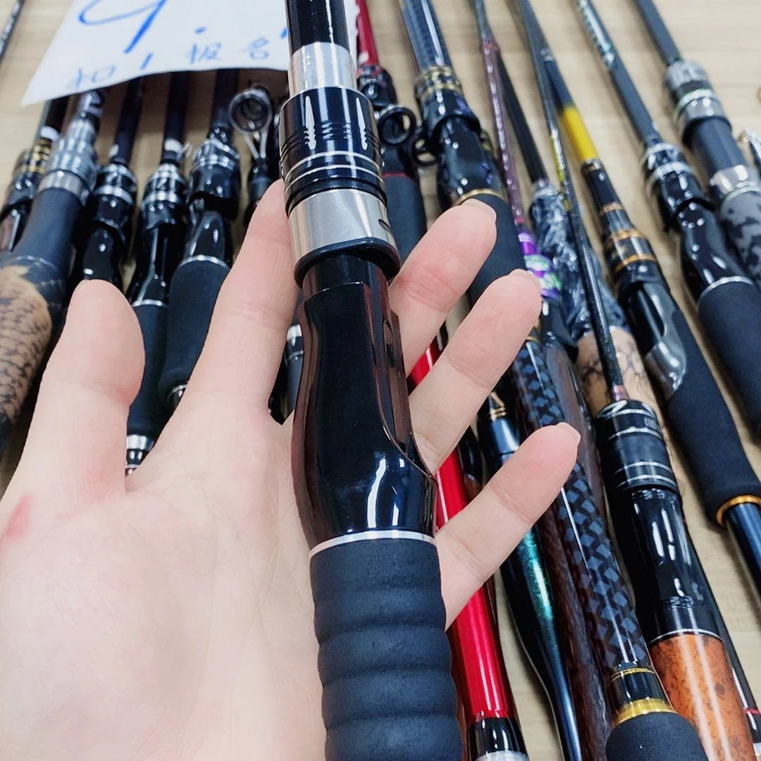 黑色伸缩直柄3米路亚竿