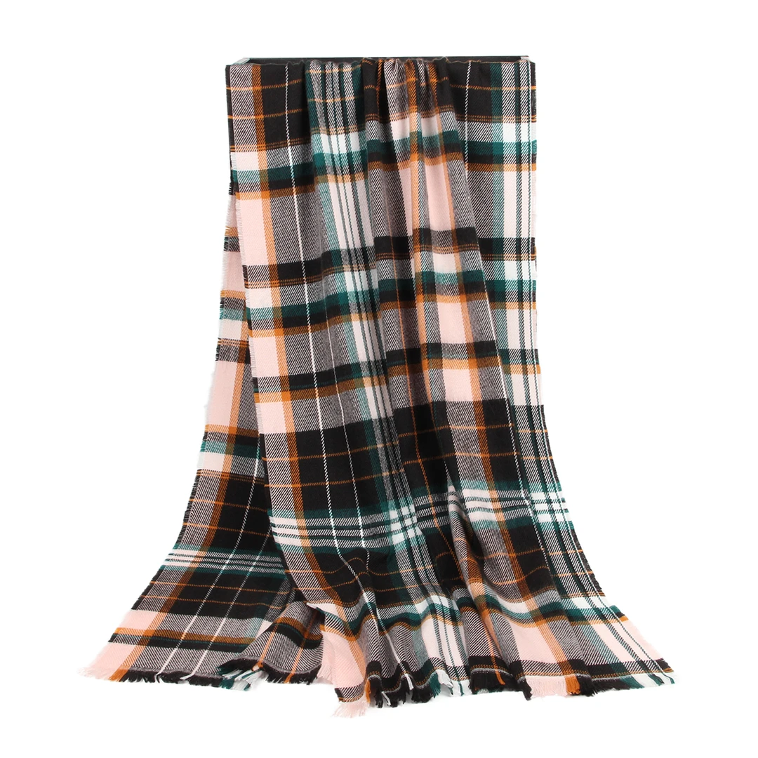 男士冬季黑白色保暖厚高档送男友爸爸礼物围脖FRA0721