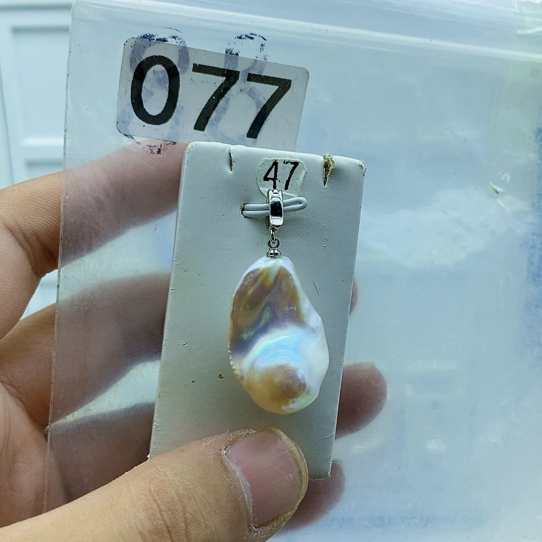 颈饰合金淡水珍珠