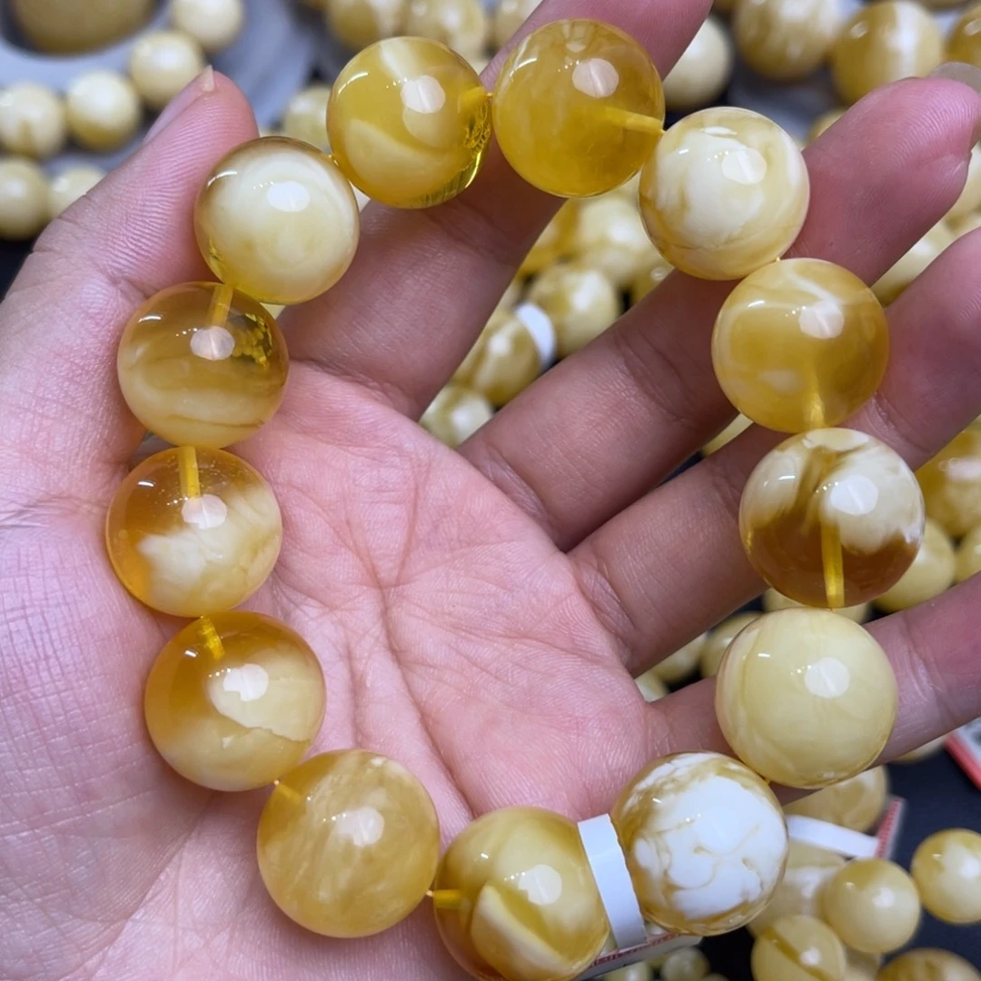 手链琥珀未镶嵌尺寸17