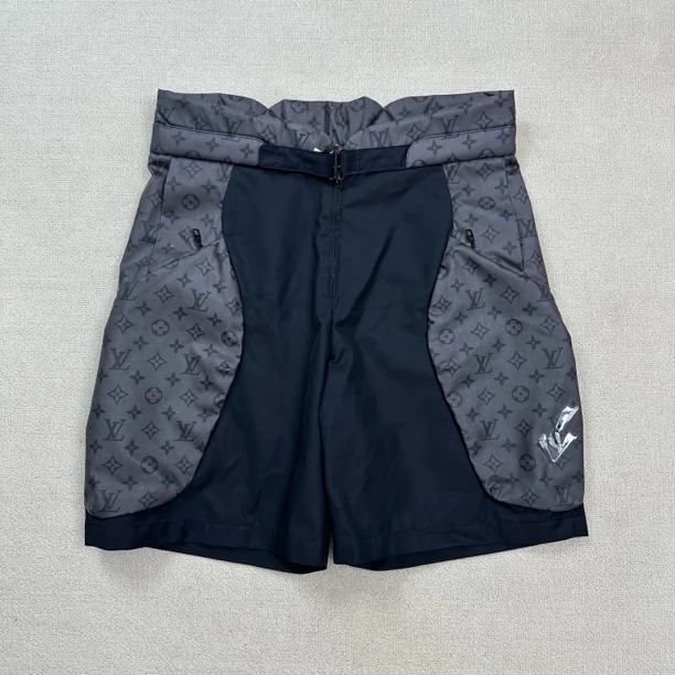 99新 LouisVuitton/路易威登 2054热感应老花短裤/M码/WL1737