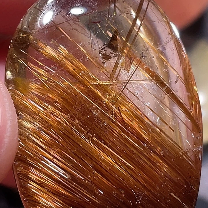 福***林发晶未镶嵌颈饰钛