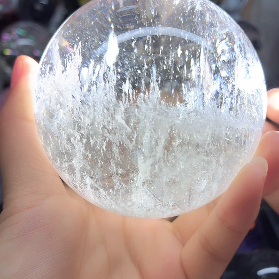 水晶珠宝半成品未镶嵌白水晶83