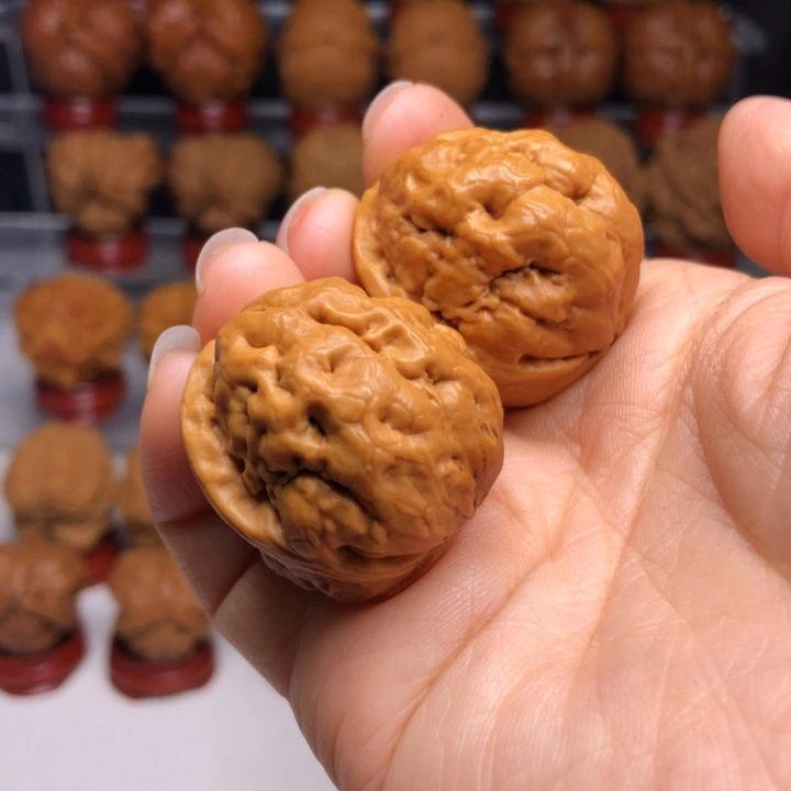 吊坠文玩核桃12脑纹蛙