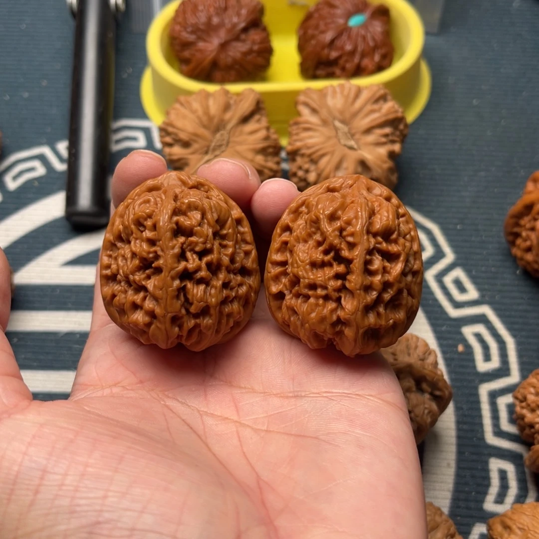 吊坠文玩核桃38兵马俑自玩