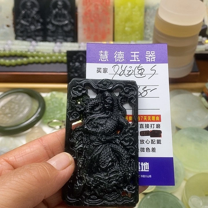 蛇纹石玉合金颈饰好**连