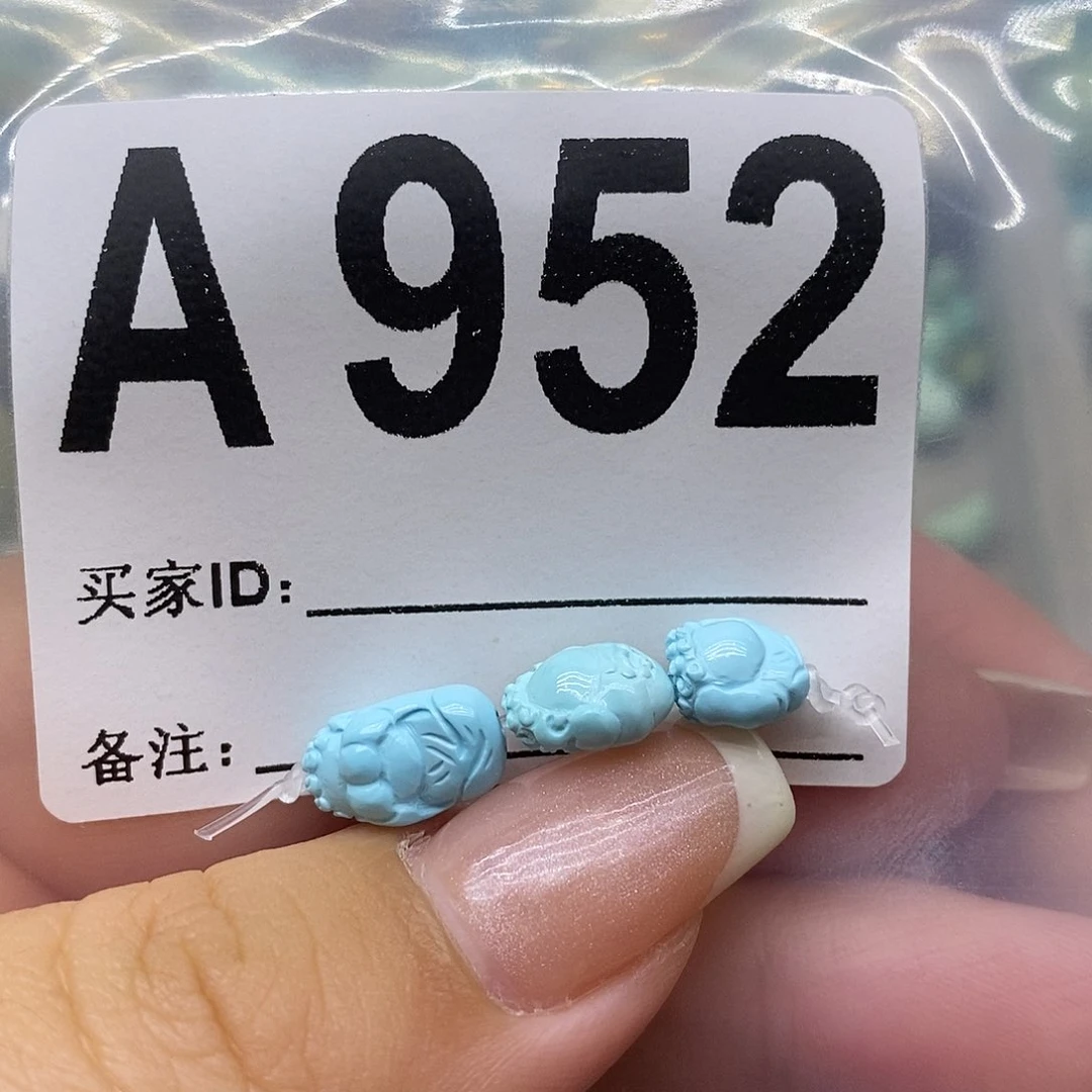绿松石未镶嵌绿松石配饰定制