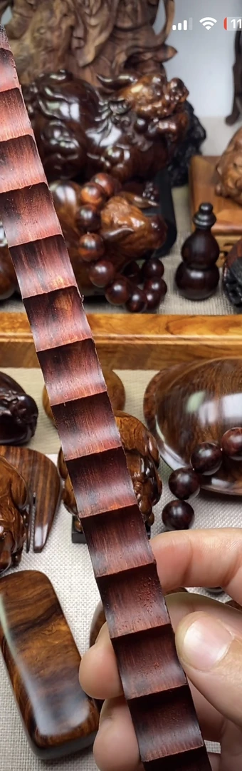 海南黄花梨手把件