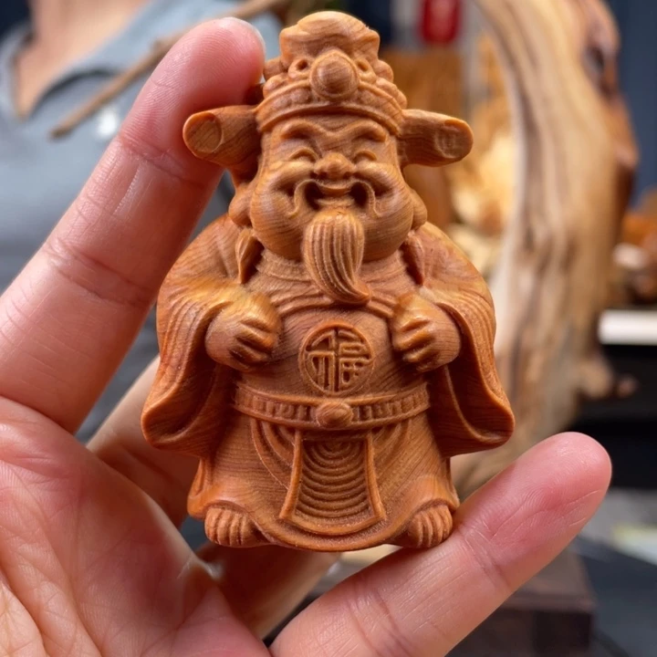 柏木（崖柏）手把件