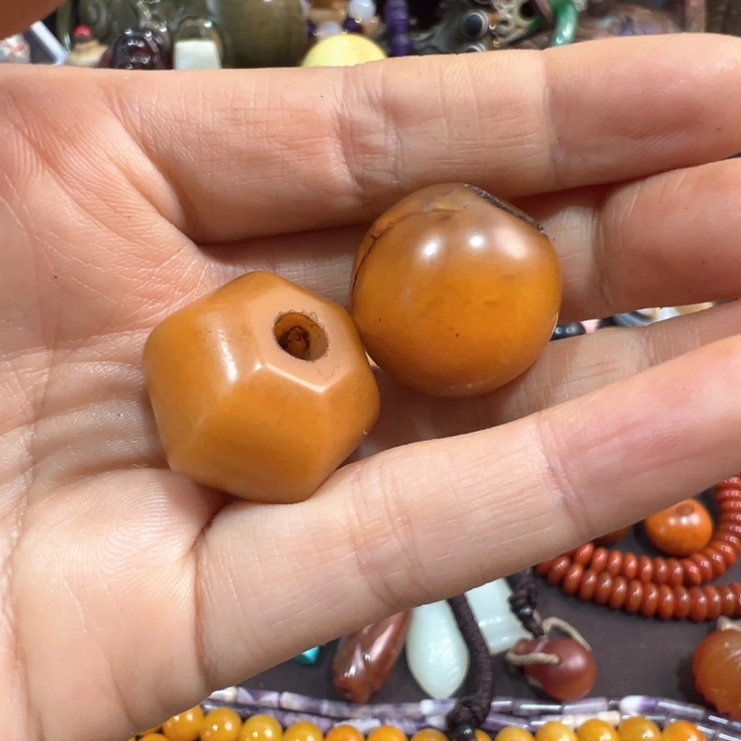 琥珀裸石未镶嵌0*5做工精细精致大方