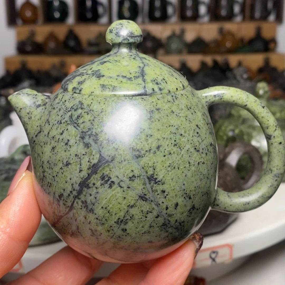 藏玉药王石福利款龙蛋壶210cc