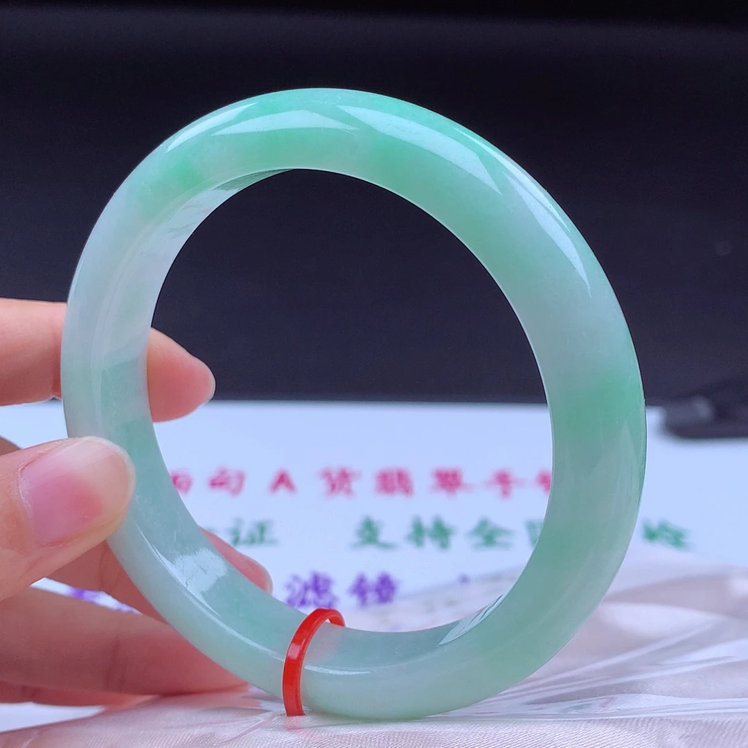 翡翠未镶嵌手镯手镯001815