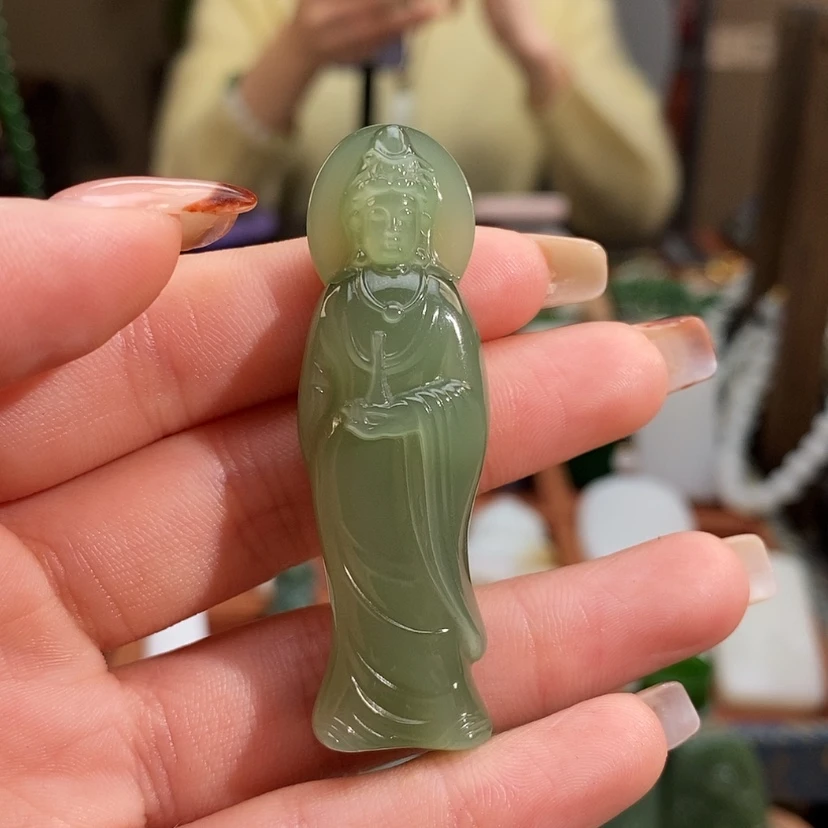 【闪购商品】吊坠(赠链)未镶嵌和田玉