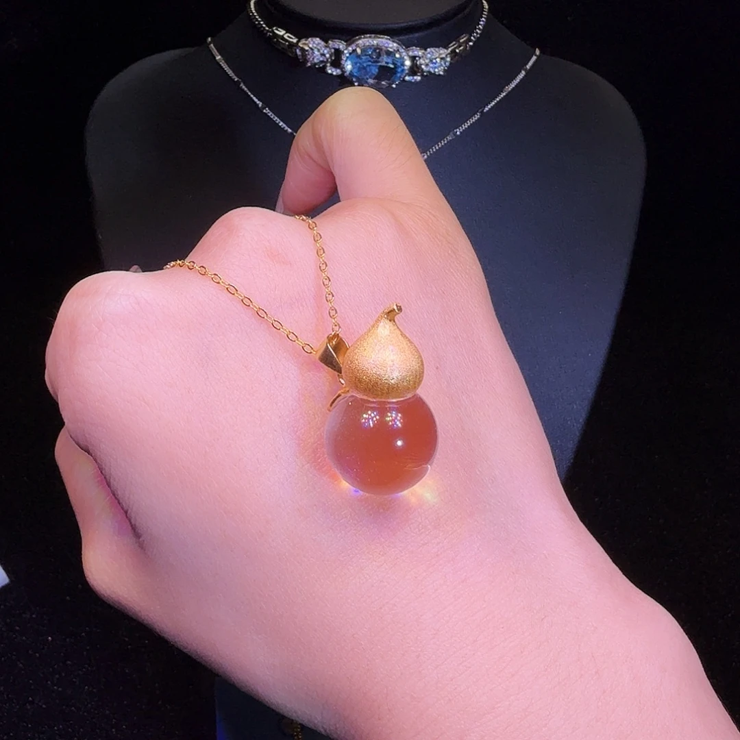 银S925镶嵌水晶颈饰