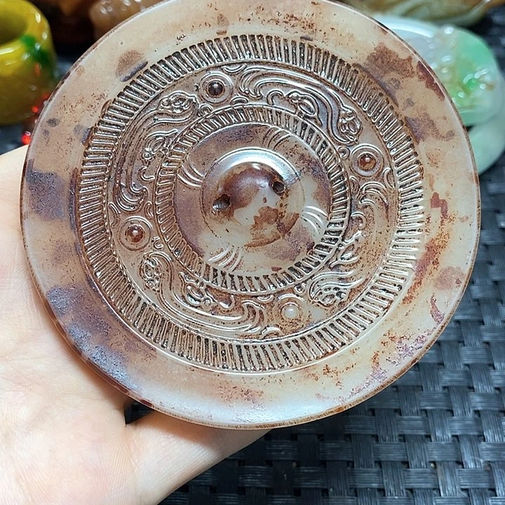 滴血莲花菩提把件