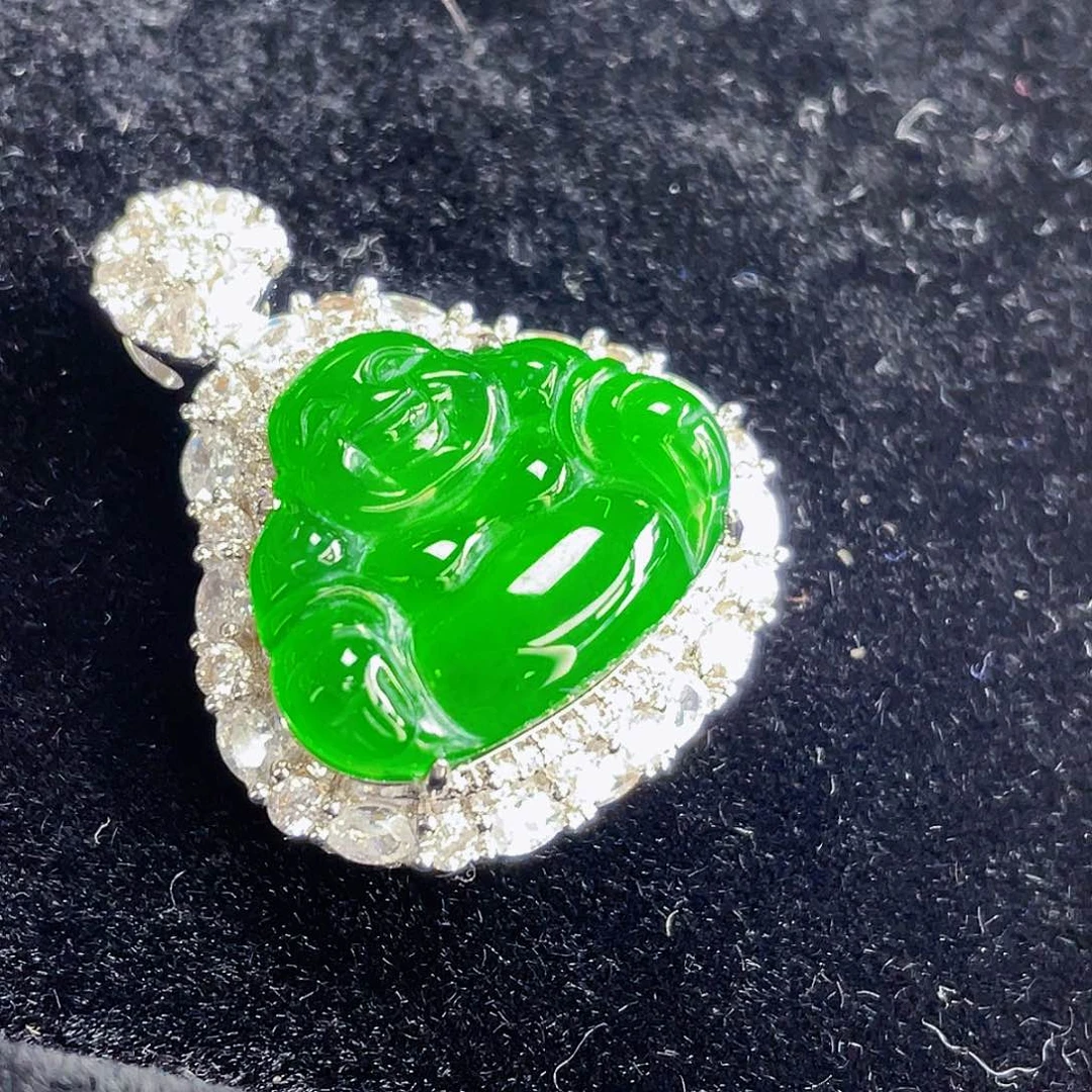 翡翠吊坠(不含链)未镶嵌