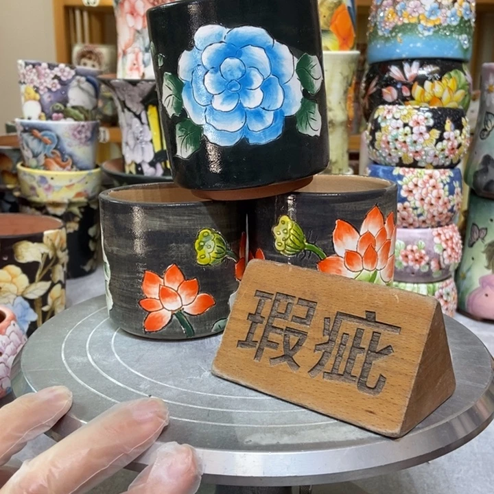 景德镇艺术手绘作品