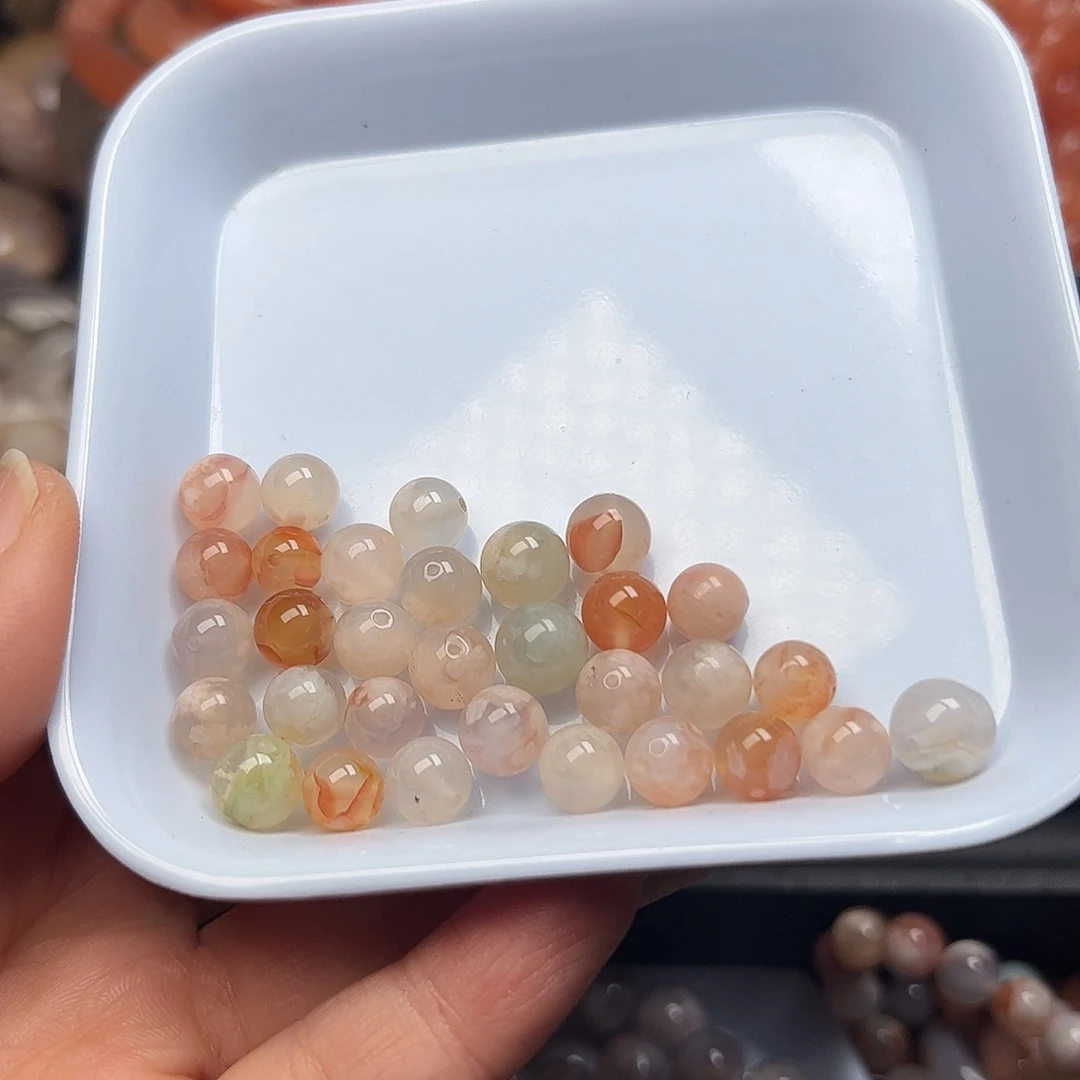 玛瑙/玉髓珠宝半成品未镶嵌晚***雪