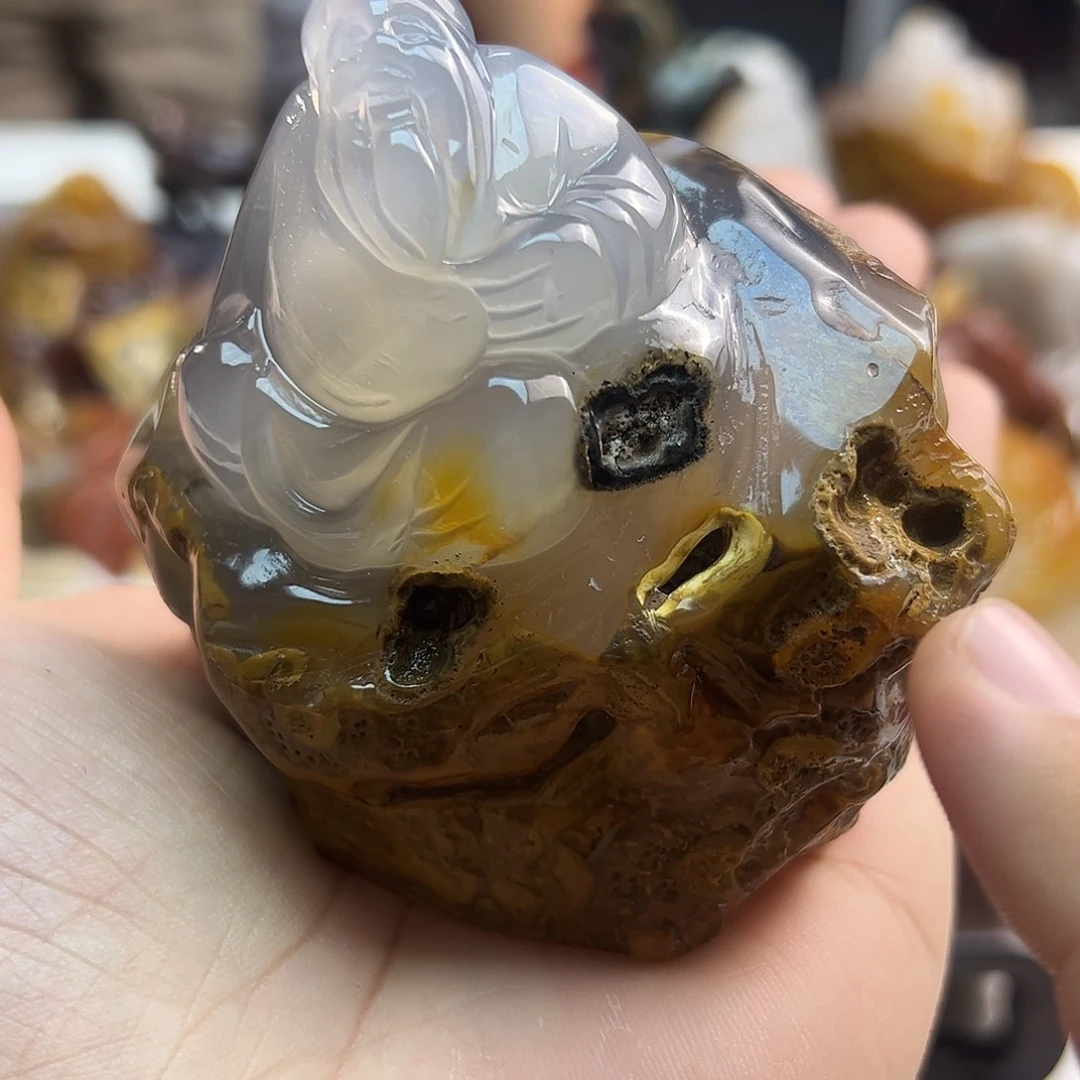 玛瑙/玉髓未镶嵌颈饰