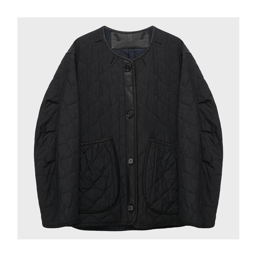 【大菲专属】新款宽松舒适设计感休闲棉服上衣女百搭外套