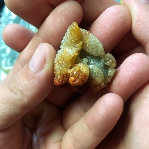翡翠未镶嵌颈饰天然缅甸翡翠a货