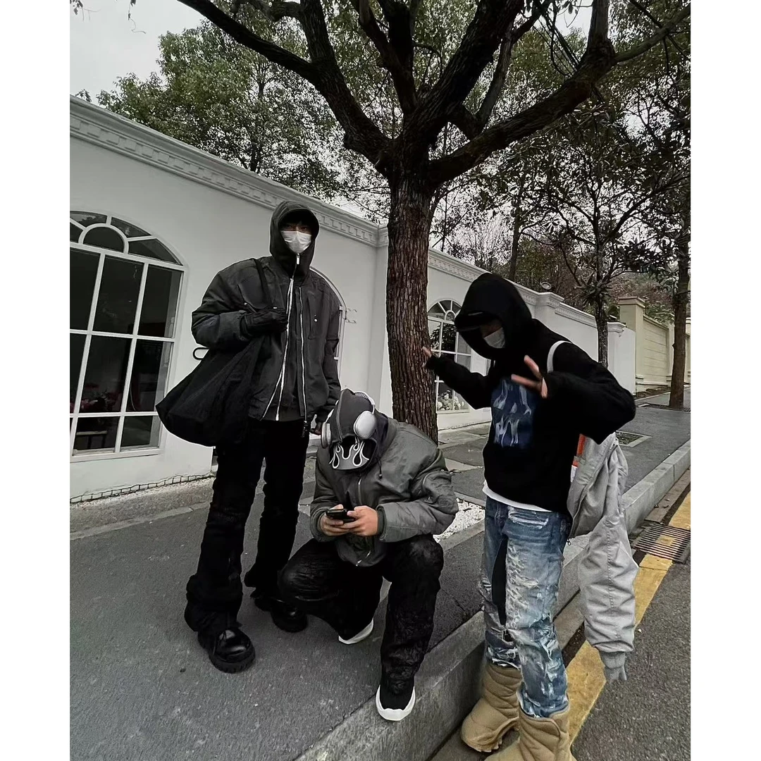 2590 中性2025春秋潮流棒球服男女同款美式潮牌个性百搭上衣外套