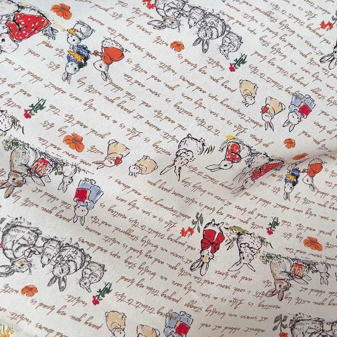 一米价纯棉平布1.1米宽果子布艺41