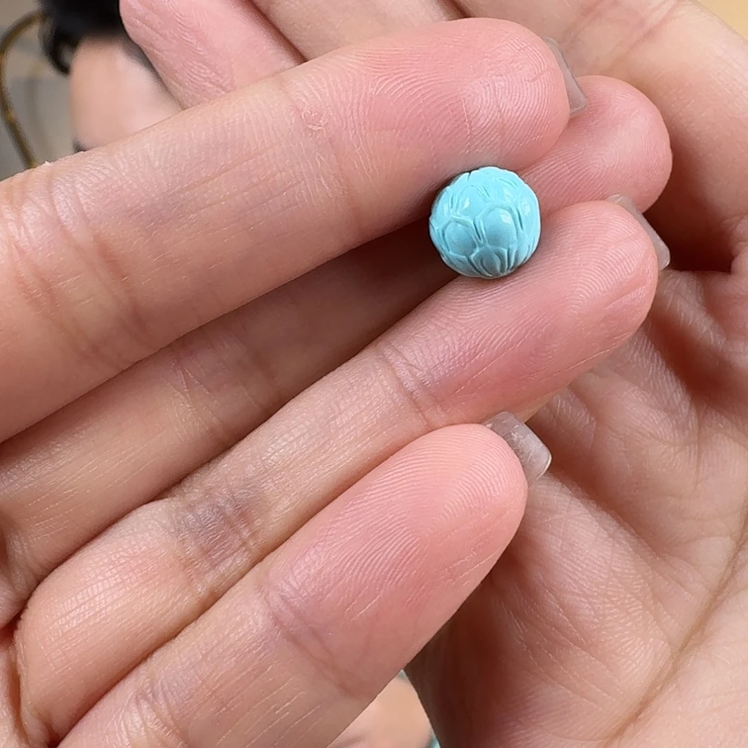 绿松石未镶嵌挂件