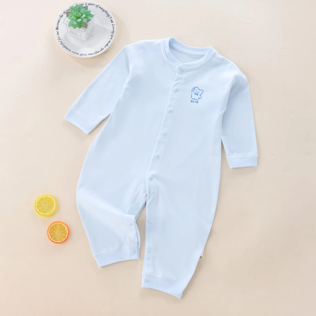 婴幼儿四季纯棉无骨连体哈衣分体套装组合扣码链接（001-200）全棉