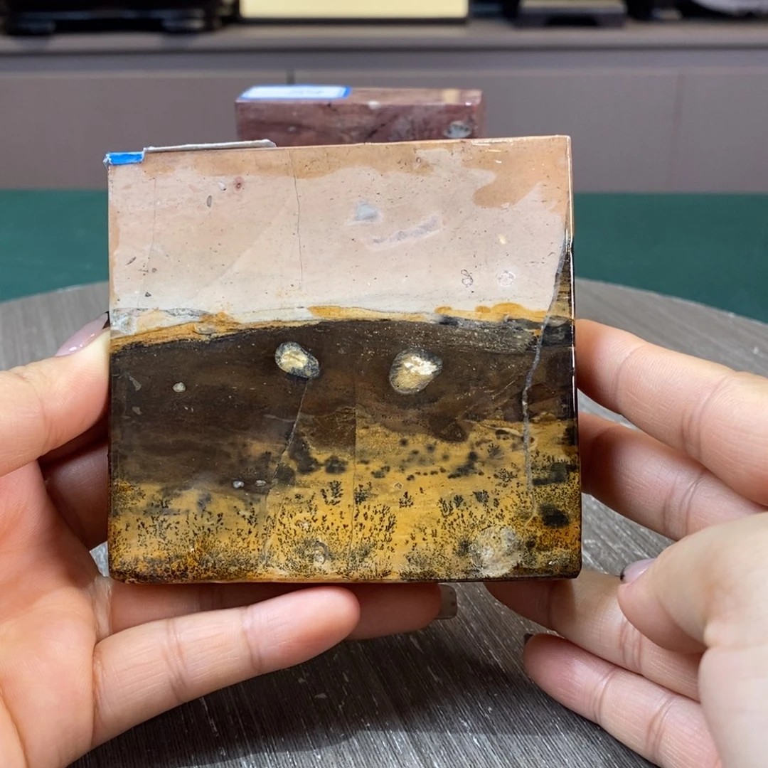 石材广西国画石草花石