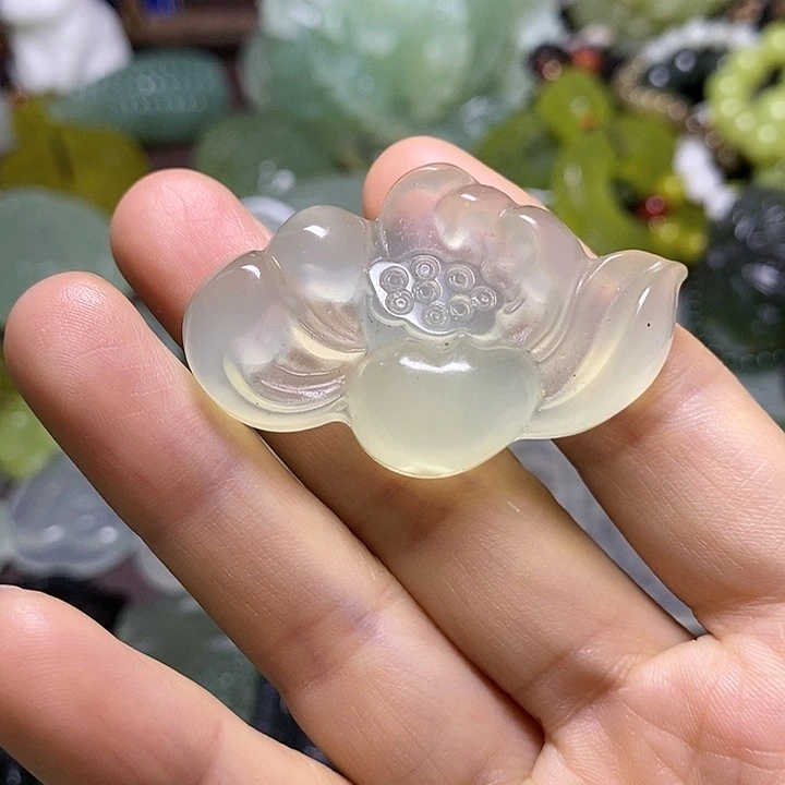 岫玉未镶嵌岫玉挂件