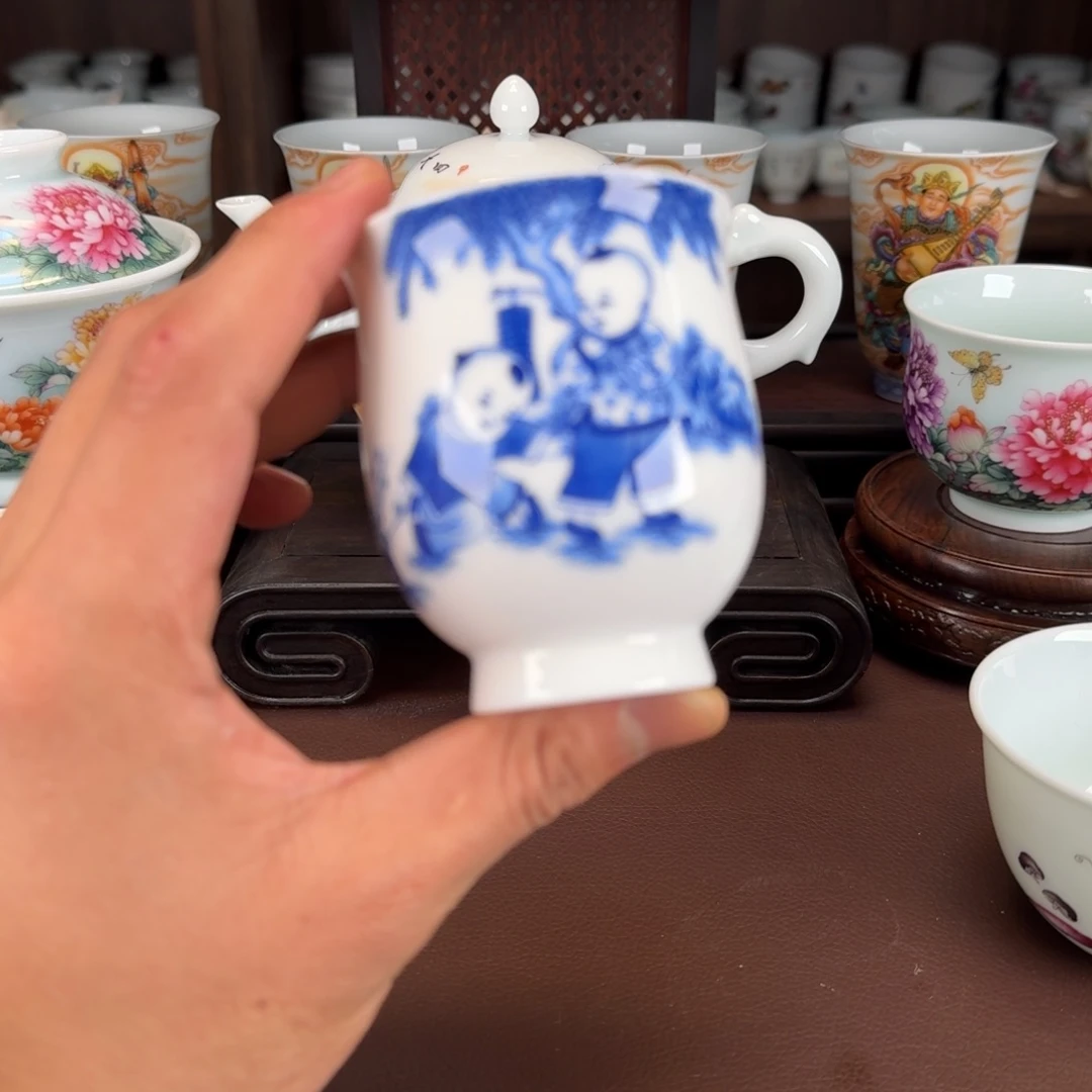 杯景德镇陶瓷艺术家作品欣赏