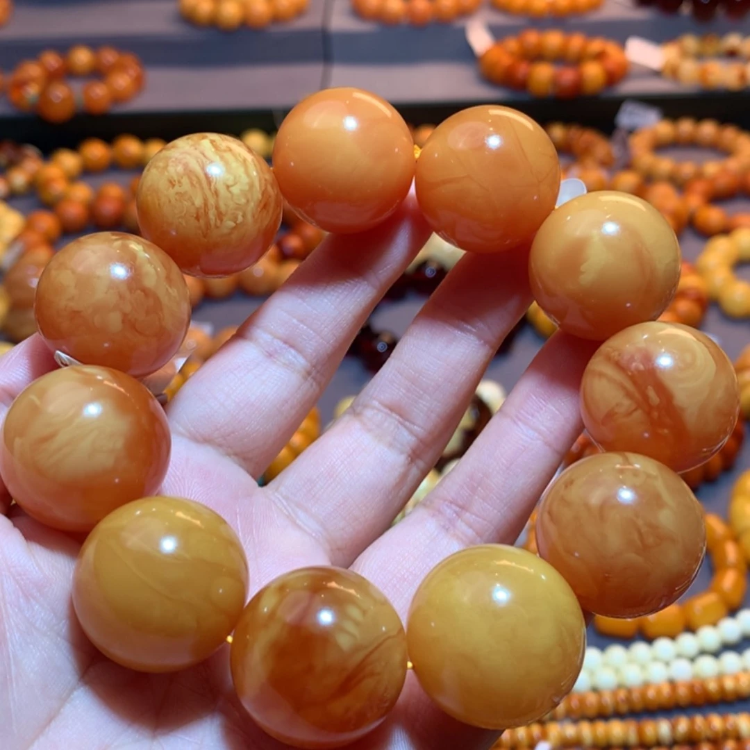 【闪购商品】手串蜜蜡未镶嵌蜜蜡手串